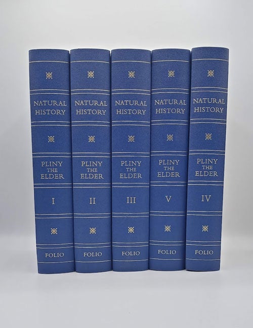 Item #60187 Natural History (Five Volumes). Pliny the Elder.
