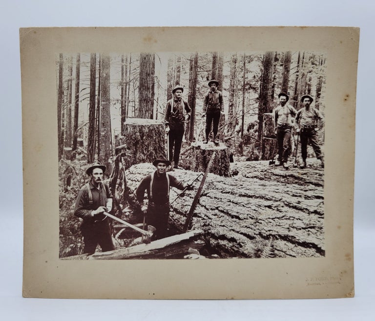Item #60383 Rainier, Oregon [Lumberjacks]. John F. Ford, Photographer.