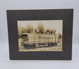 Item #60389 First Carload Shipment Loaded Out of Bend, Ore., Nov. 6, 1911. Bend Brick and Lumber...