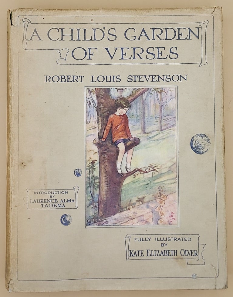 Item #60569 A Child's Garden of Verses. Robert Louis Stevenson, Kate Elizabeth Olver.