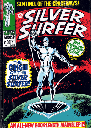Item #60842 The Silver Surfer: The Origin of the Silver Surfer. Stan Lee, Steve Buscema