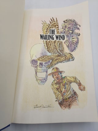 Item #61329 Wailing Wind. Tony Hillerman, Ernest Franklin