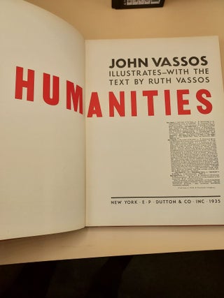 Item #61356 Humanities (with a unique inscription from Vassos) [Hollywood Movie Industry] [U.S....