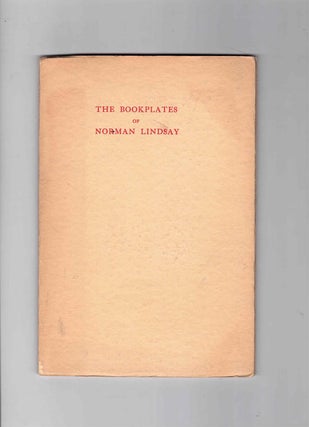 Item #61378 The Bookplates of Norman Lindsay. F. C. V. Lane