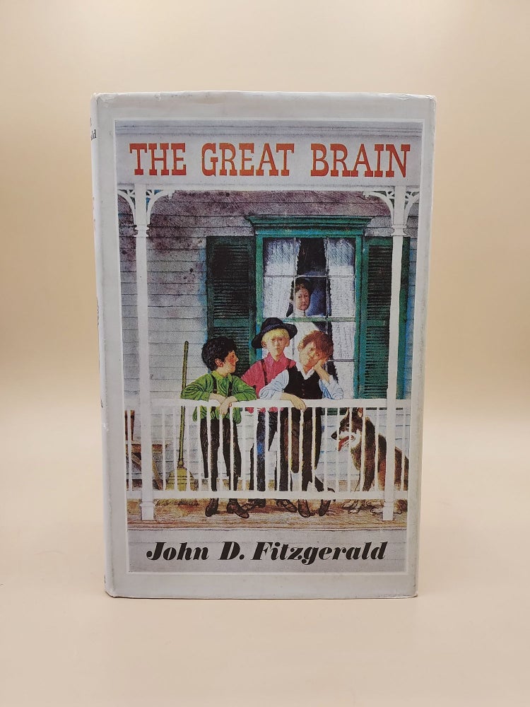 Item #61430 The Great Brain. Line drawings, wrapper drawing, John D. Fitzgerald, Fritz Wegner.