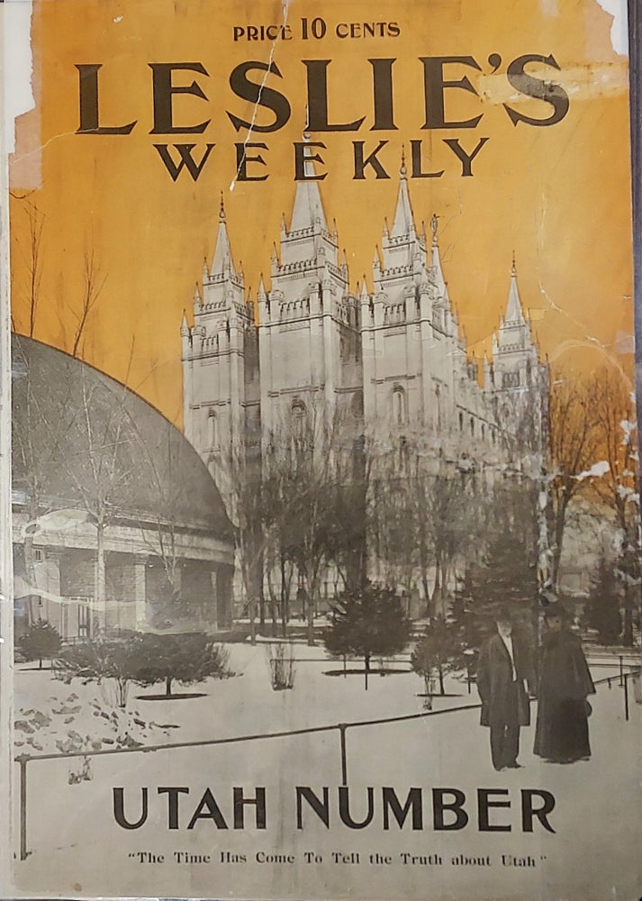 Item #61468 Leslie's Weekly Volume 96, Number 2479, March 12, 1903. Utah Content.