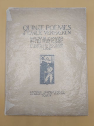 Quinze Poèmes d'Emile Verhaeren: Illustrés de 57 Gravures sur Bois