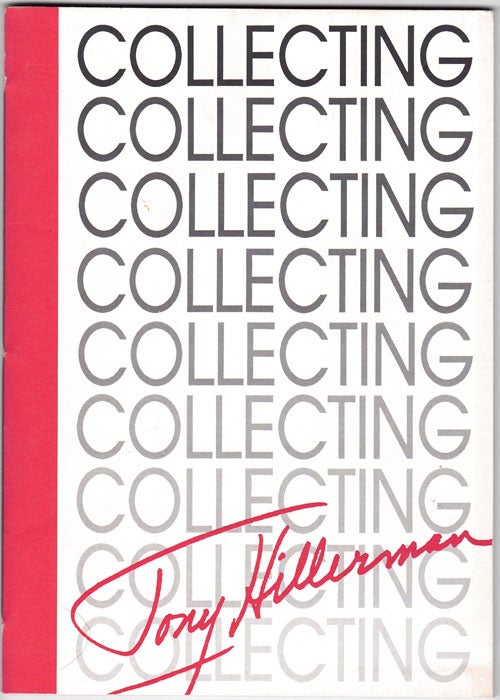 Item #62036 Collecting Tony Hillerman: A Checklist of the First Editions of Tony Hillerman With Approximate Values and Commentary. Louis A. Hieb.