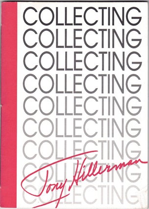 Item #62037 Collecting Tony Hillerman: A Checklist of the First Editions of Tony Hillerman With...