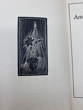 An American Pilgrimage: Portions of the Letters of Grace Scribner (Signed by Lynd Ward, Winifred Chappell, and Harry F. Ward / Ex-libris Lynd Ward's sister)