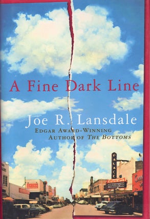 Item #62076 A Fine Dark Line. Joe R. Lansdale