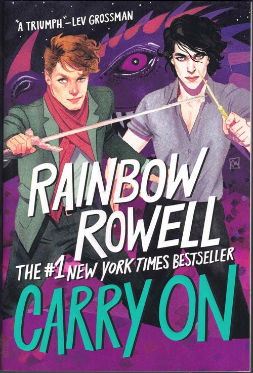 Item #62217 Simon Snow, Book One: Carry On. Rainbow Rowell.