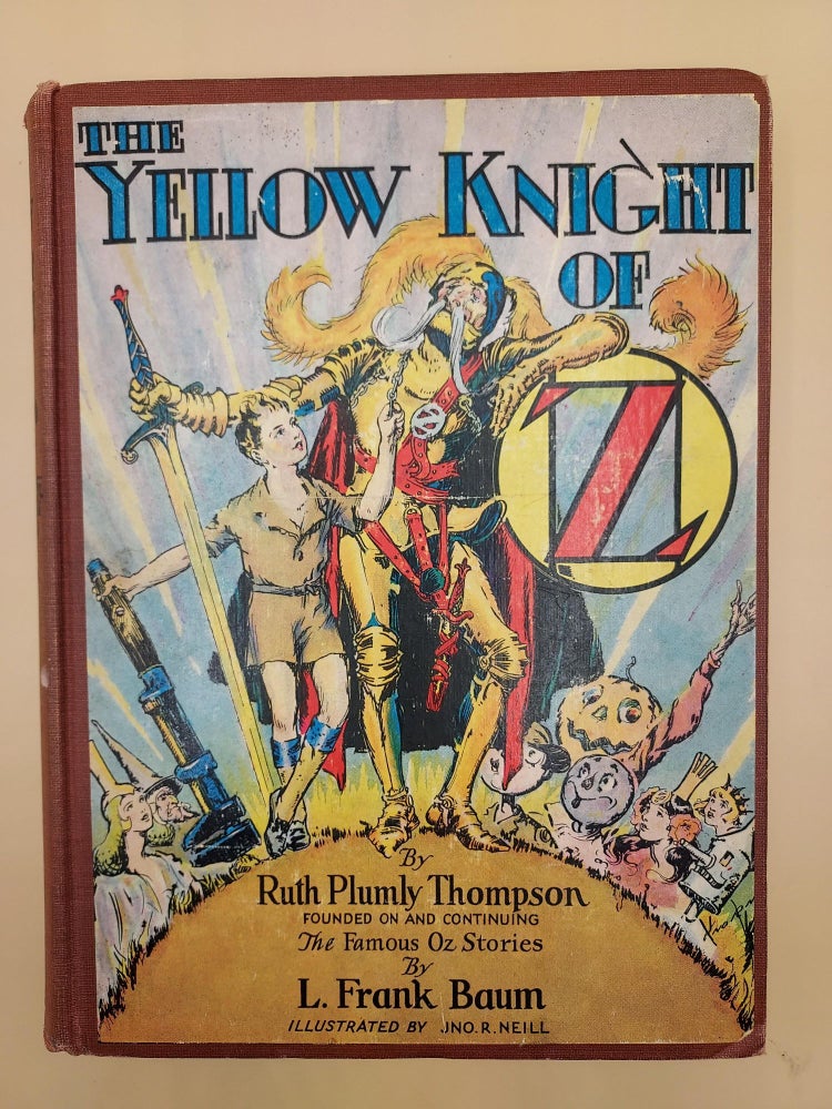 Item #62339 The Yellow Knight of Oz. Ruth Plumly Thompson.
