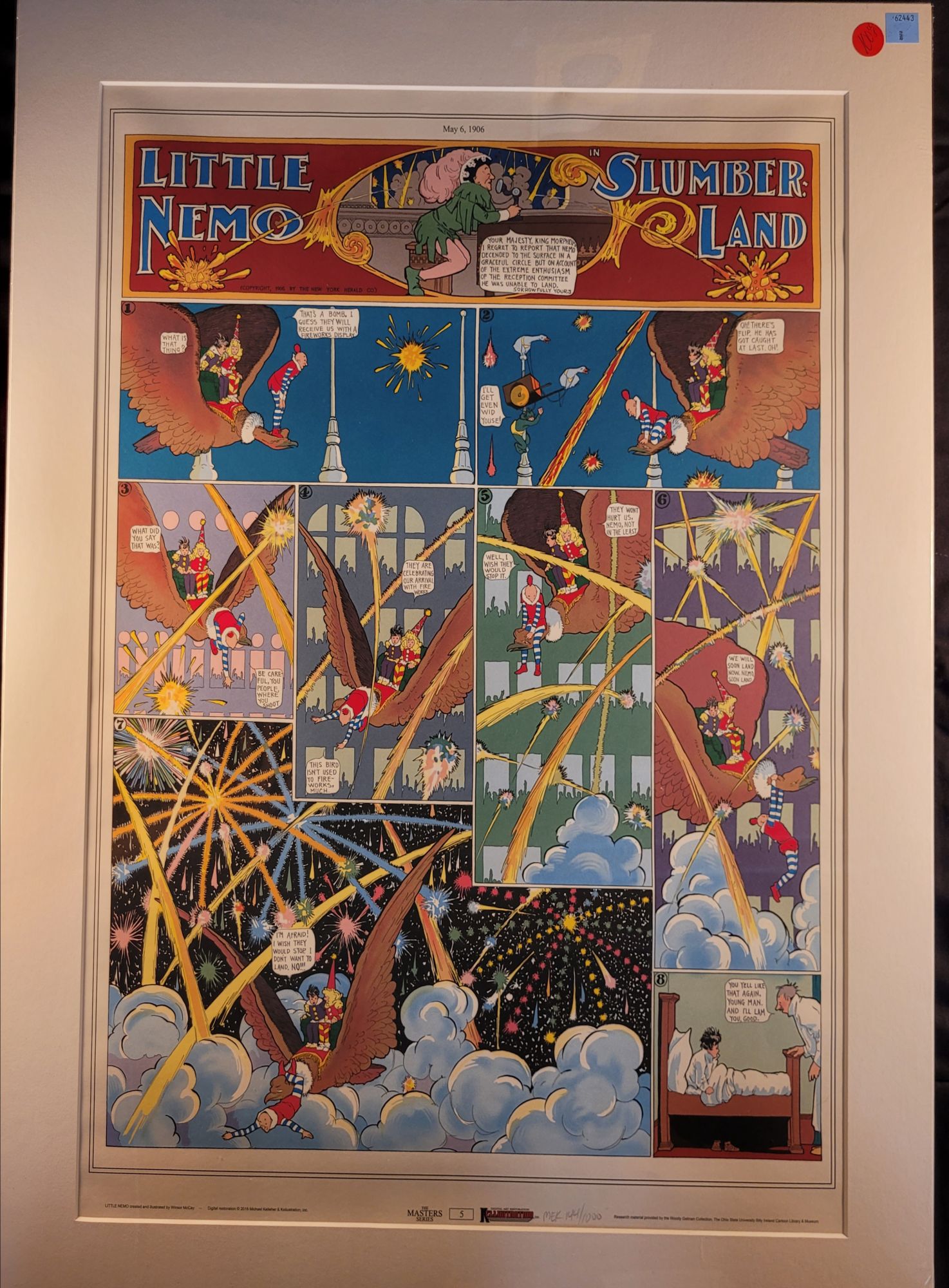 Little Nemo in Slumberland Print; The Masters Series by Michael Kelleher,  Winsor McCay on Ken Sanders Rare Books