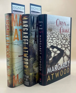 Item #62565 The MaddAddam Trilogy: Oryx and Crake, The Year of the Flood, MaddAddam. Margaret Atwood