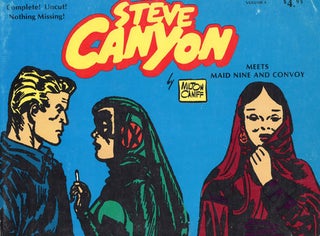 Item #62622 Steve Canyon Meets Maid Nine and Convoy (Complete! Uncut! Nothing Missing!). Milton...