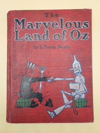 Item #63173 The Marvelous Land of Oz: A Sequel to The Wizard of Oz. L. Frank Baum