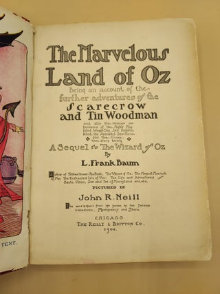 The Marvelous Land of Oz: A Sequel to The Wizard of Oz