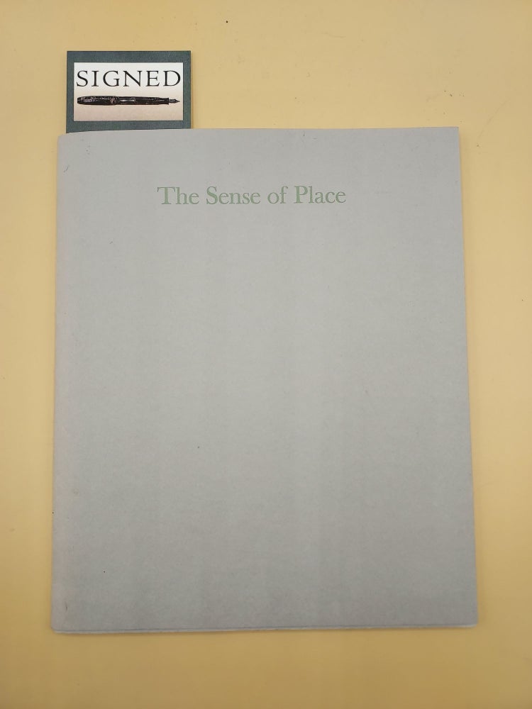 Item #63211 The Sense of Place. Wallace Stegner.