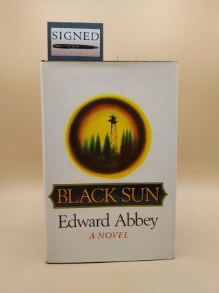 Item #63239 Black Sun. Edward Abbey