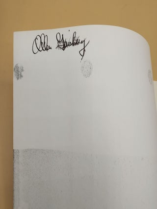 No Eating (Allen Ginsberg's Copy, with his signature)