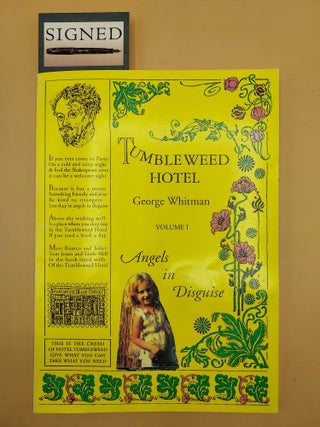 Item #63339 Tumbleweed Hotel Volume 1: Angels in Disguise [Shakespeare and Company]. George Whitman