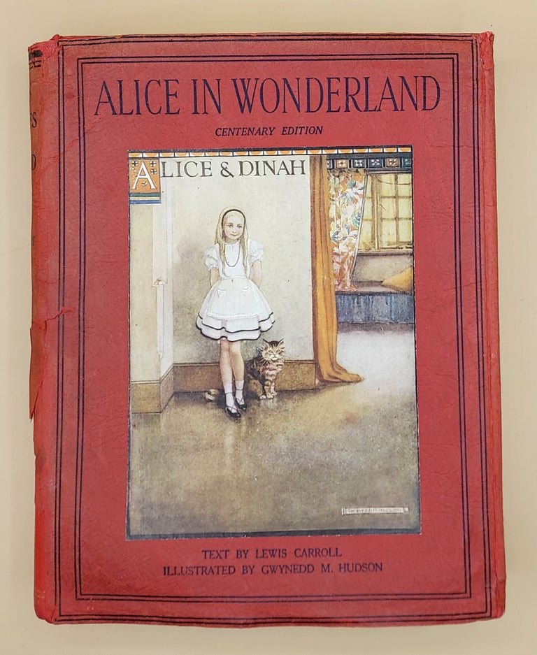 Item #63386 Alice's Adventures in Wonderland. Lewis Carroll, Gwynedd M. Hudson.