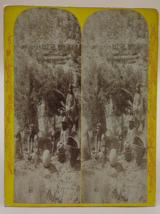 Item #63423 Summer Home Under a Cedar. Indians of the Colorado Valley. No. 35. Kai-Vav-Its. John...