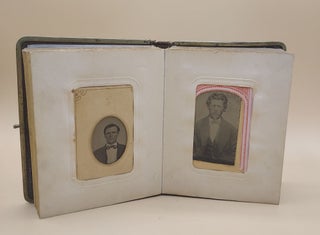Album of 43 Tintypes and 1 CDV (by A. J. Fox, Artist, St. Louis)