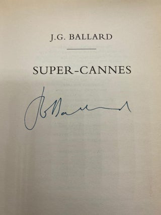 Item #63599 Super-Cannes. Ballard. J. G