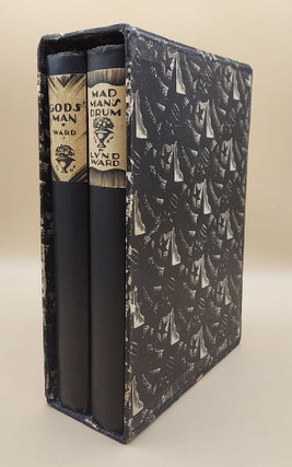 Gods' Man and Mad Man's Drum (two-volume set with slipcase and signed self-portrait. Lynd Ward.