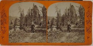 Item #63752 Old Trapper's Home. Bear River. Union Pacific R. R. (1.) West from Omaha (Stereoview