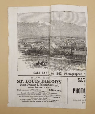 The Salt Lake City Directory and Business Guide for 1869