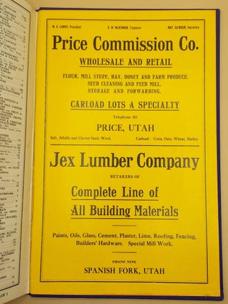 Official Directory of Industries: The Denver & Rio Grande Railroad. Issued and Circulated by the Freight Traffic Department 1920-1921