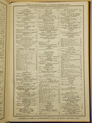 Official Directory of Industries: The Denver & Rio Grande Railroad. Issued and Circulated by the Freight Traffic Department 1920-1921