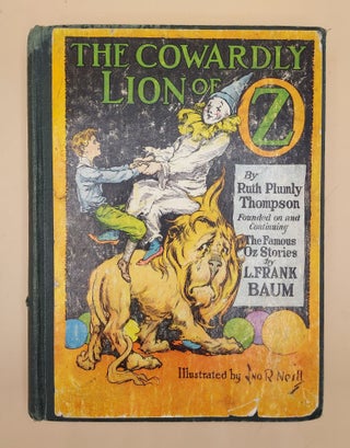Item #64163 The Cowardly Lion of Oz. Ruth Plumly Thompson