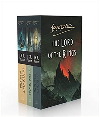 Item #64221 Lord of the Rings Three Book Box Set. J. R. R. Tolkien