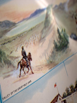 Pony Express Route: April 3, 1860 - October 24, 1861. Issued by the American Pioneer Trails Association in Commemoration of the Pony Express Centennial. April 3, 1960 - October 24, 1961.
