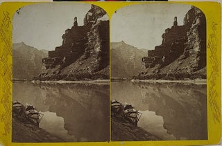 Item #64251 Light-House Rock. Views on Green River. Cañon of Desolation Series. John Wesley...