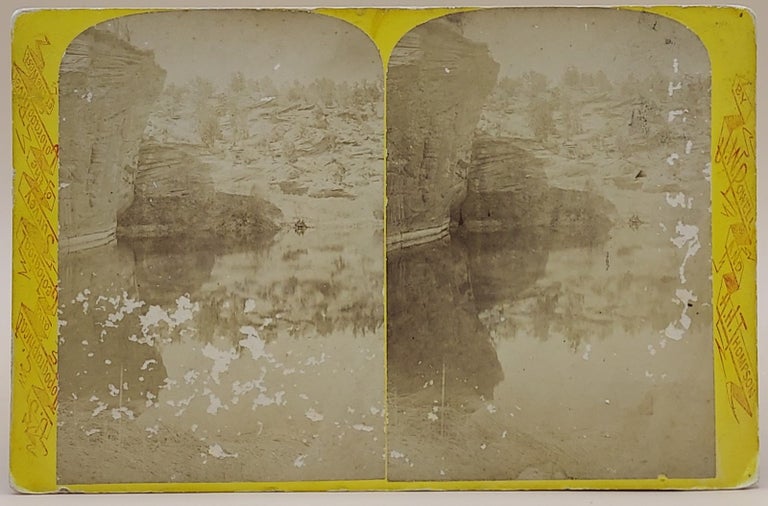 Item #64260 Pa-Ro-Wits (Middle lake in Lake Cañon). Views on Kanab Creek. Lake Cañon Series. John Wesley Powell, A. H. Thompson, John Karl Hillers, Jack.