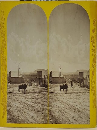 Item #64274 Green River Station. U.P.R.R. Views on Green River. John Wesley Powell, A. H....
