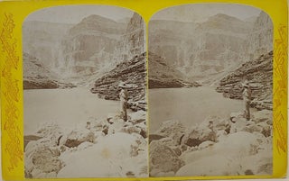 Item #64275 Looking Up the River. Views on the Colorado River. Grand Cañon Series. John Wesley...