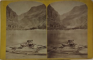 Item #64285 The Boats. Views on the Colorado River. Marble Cañon Series. John Karl Hillers,...