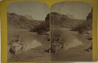 Item #64286 The Boat. Views on the Colorado River. Grand Cañon Series. John Karl Hillers, Jack,...