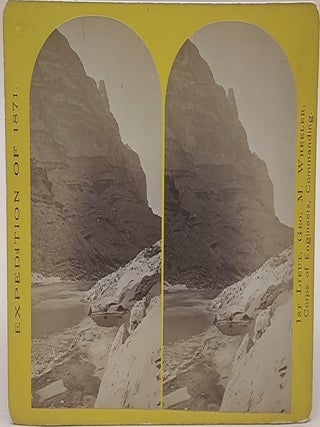 Item #64312 Baptismal Font, about 6 miles above mouth of the Grand Cañon. (F. 139). No. 17. T....