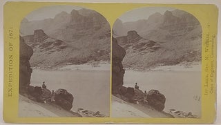 Item #64325 View across the Grand Cañon, from Grotto Spring. (F. 138). No. 18. T. H. O'Sullivan,...