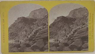 View of Grand Cañon walls near mouth of Diamond River. No. 20. T. H. O'Sullivan, Corps George M. Wheeler, Timothy.