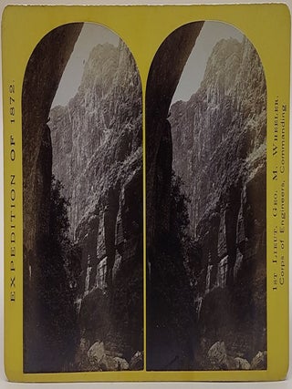 Item #64336 The Cañon of Kanab Creek, near its junction with the Grand Cañon of the Colorado....