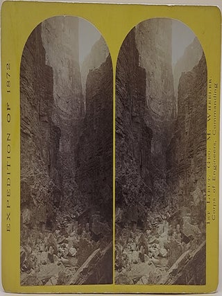 Item #64340 The Cañon of Kanab Creek, near its junction with the Grand Cañon of the Colorado....