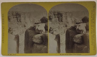 Item #64388 Grand Cañon of the Colorado. No. 105 (Geological Series). Stereoview, William Bell,...